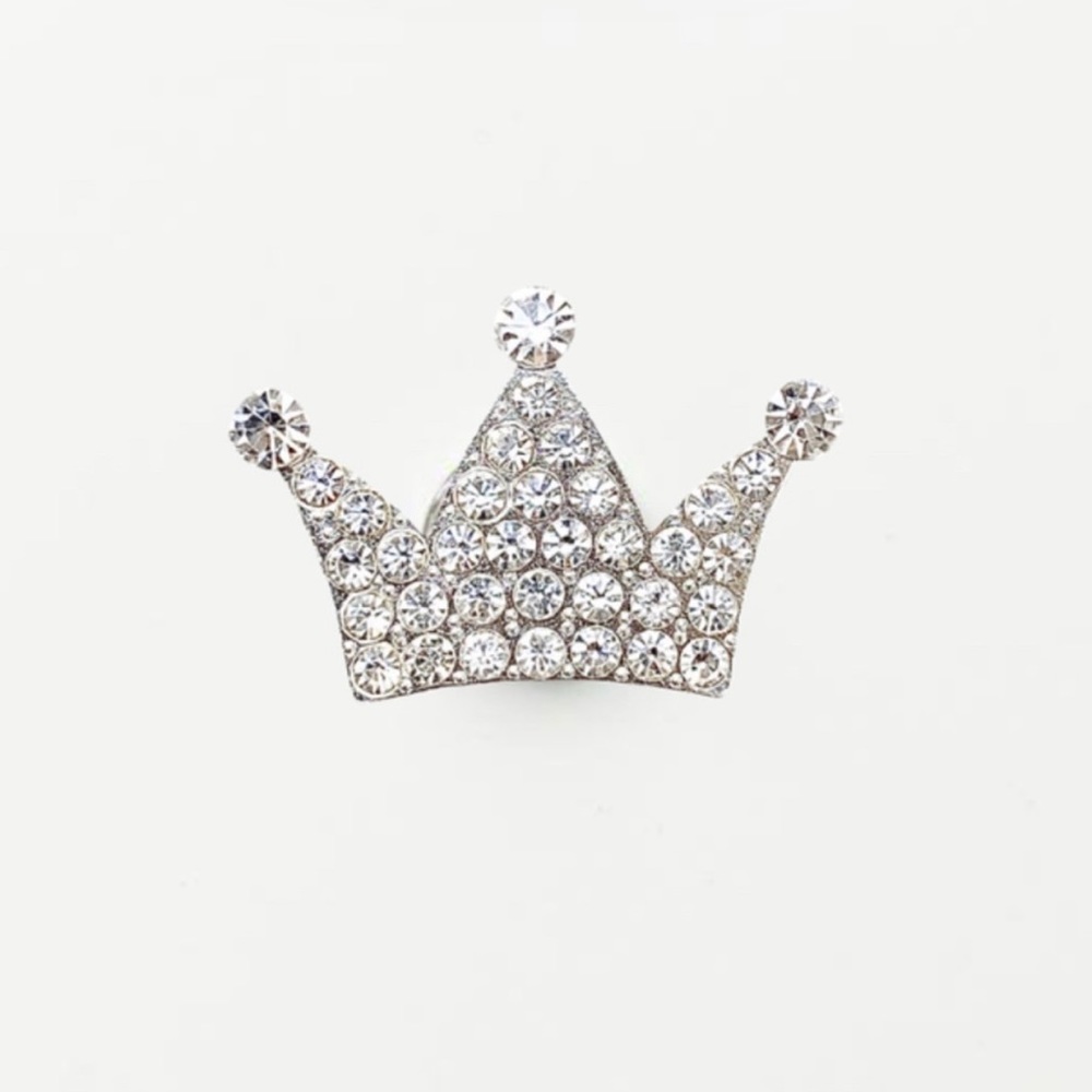 Rhinestone Crown Magnet for Pageant Sashes